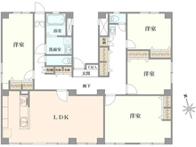 【東京都/杉並区上井草】太陽コーポ 間取り図