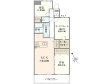 【東京都/練馬区大泉学園町】マイキャッスル大泉学園 間取り図