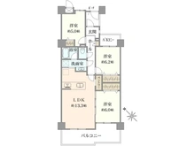【東京都/東久留米市八幡町】インペリアル東久留米 A棟 間取り図