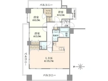 【埼玉県/朝霞市膝折町】レーベンハイムフォレチッタ・ガーデン 間取り図