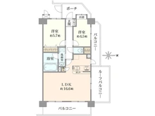 【東京都/練馬区北町】ライオンズガーデンコート練馬北町 間取り図