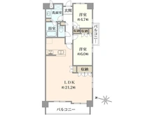 【東京都/東久留米市学園町】藤和シティホームズひばりヶ丘学園町 間取り図
