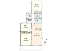 【東京都/練馬区南大泉】南大泉リッツハウス 間取り図