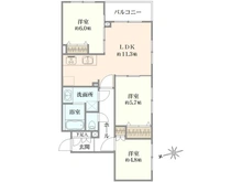 【東京都/練馬区東大泉】マイキャッスル大泉学園II 間取り図