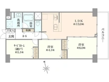 【東京都/練馬区高野台】石神井ハイライズ 間取り図