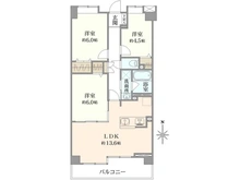 【東京都/練馬区石神井台】ダイアパレス上石神井 間取り図