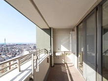 【東京都/西東京市谷戸町】グランジオ武蔵野 バルコニー