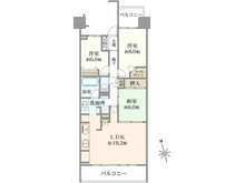 【東京都/西東京市谷戸町】グランジオ武蔵野 間取り図