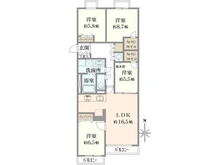 【東京都/練馬区石神井台】ソフトタウン石神井台 間取り図