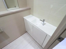 【東京都/練馬区石神井町】石神井公園ピアレス A棟 トイレ：手洗いカウンター