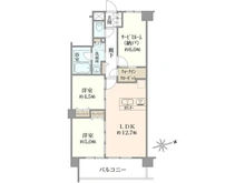 【東京都/練馬区高野台】ブリシア石神井公園II 間取り図