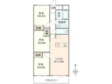 【東京都/練馬区高野台】エンゼルハイム石神井公園弐番館 間取り図