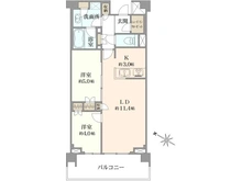 【東京都/練馬区東大泉】クレヴィア大泉学園 間取り図