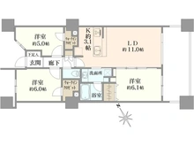 【東京都/西東京市住吉町】 HIBARI　　TOWER 間取り図