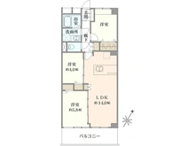 【埼玉県/和光市白子】クレール和光 間取り図