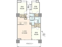 【東京都/練馬区東大泉】プラウドタワー大泉学園 間取り図