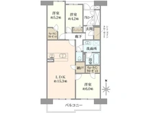 【東京都/練馬区光が丘】パークサイド光が丘 間取り図