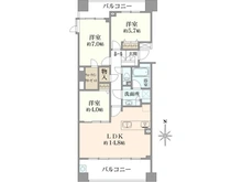 【東京都/練馬区関町東】武蔵野フィールド・レジデンス 間取り図