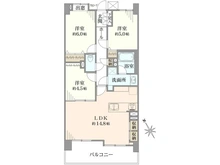 【東京都/練馬区高野台】クレアシティ練馬高野台 間取り図