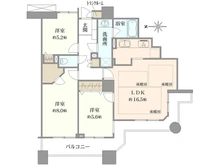 【東京都/練馬区石神井町】石神井公園ピアレス A棟 間取り図