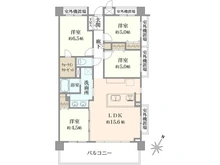 【東京都/西東京市富士町】D’レスティア東伏見 間取り図