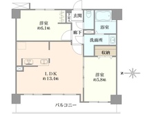 【東京都/練馬区東大泉】ライオンズプラザ大泉学園 間取り図