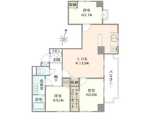 【東京都/練馬区石神井台】ヴェラハイツ石神井台 間取り図