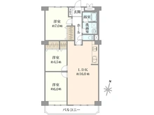 【埼玉県/所沢市上新井】新所沢スカイハイツ 間取り図