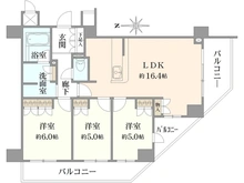 【東京都/練馬区南田中】プレシス井荻 間取り図