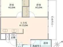【東京都/台東区西浅草】カーサ田原町 間取り図