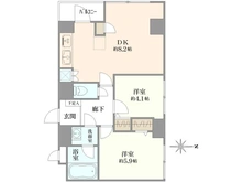 【東京都/台東区浅草】浅草ハイム 間取り図