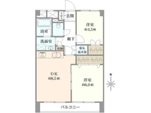 【東京都/荒川区荒川】ユニライフ三ノ輪 間取り図