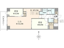 【東京都/荒川区西尾久】オープンレジデンシア東京尾久 間取り図