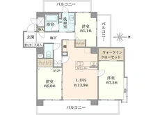 【東京都/足立区加平】グリーンパーク綾瀬24 間取り図