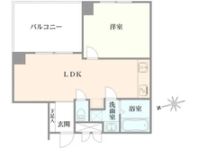 【東京都/荒川区荒川】ユニライフ三ノ輪 間取り図