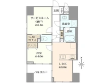 【東京都/台東区三筋】ルピナス新御徒町 間取り図