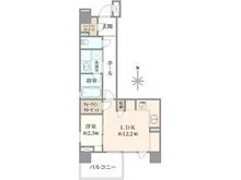 【東京都/荒川区西日暮里】ベルジェンド西日暮里グランセルサス 間取り図