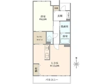 【東京都/荒川区南千住】はなみずき通り北六番館 間取り図