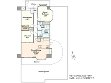 【東京都/荒川区荒川】ライオンズシティ西日暮里 間取り図