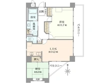 【東京都/墨田区東向島】セザール向島 間取り図
