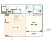 【東京都/荒川区西日暮里】グランベル日暮里アスリア 間取り図