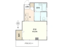 【東京都/墨田区千歳】樋口ハイツ 間取り図（3部屋中2部屋）