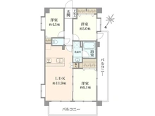 【東京都/板橋区前野町】レーベンハイム常盤台ノーヴェ 間取り図