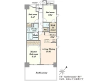 【東京都/台東区下谷】ライオンズマンション根岸東 間取り図