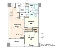【東京都/台東区東上野】上野アインスタワー 間取り図