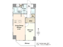 【東京都/台東区蔵前】サンソフィア蔵前 間取り図
