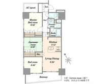 【東京都/台東区上野】パレステージ上野 間取り図