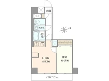【東京都/台東区上野】御徒町グリーンハイツ 間取り図