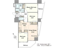 【東京都/台東区上野】パレステージ上野 間取り図