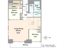 【東京都/台東区蔵前】日神デュオステージ蔵前NEXT 間取り図